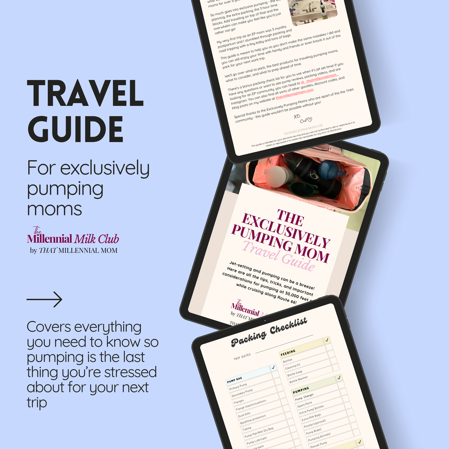 The Exclusively Pumping Mom Travel Guide