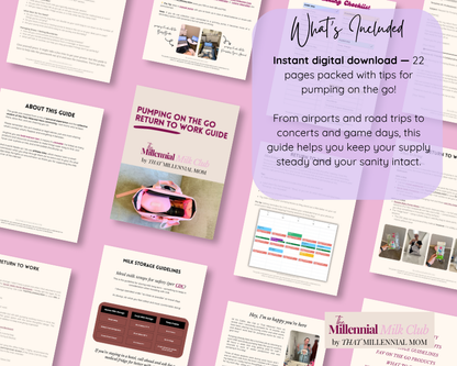 The Exclusively Pumping Mom Return to Work Guide