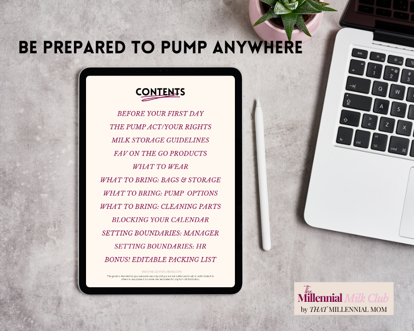 The Exclusively Pumping Mom Return to Work Guide