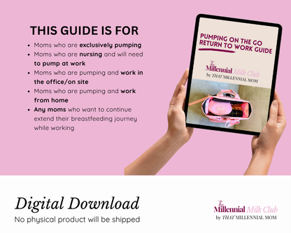 The Exclusively Pumping Mom Return to Work Guide