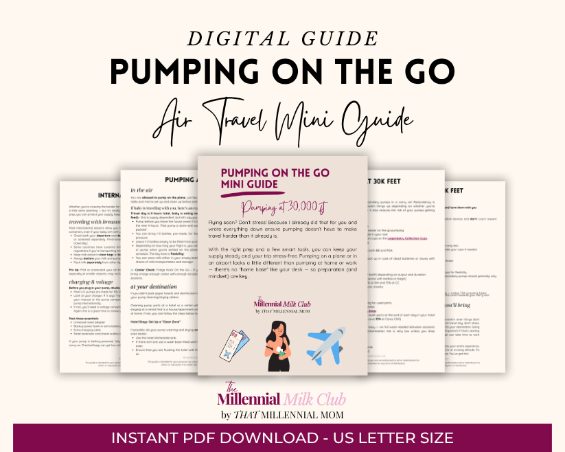 Pumping on the Go Mini Guide: Flying & International Travel