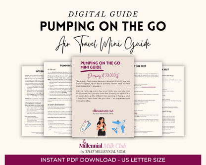 Pumping on the Go Mini Guide: Flying & International Travel