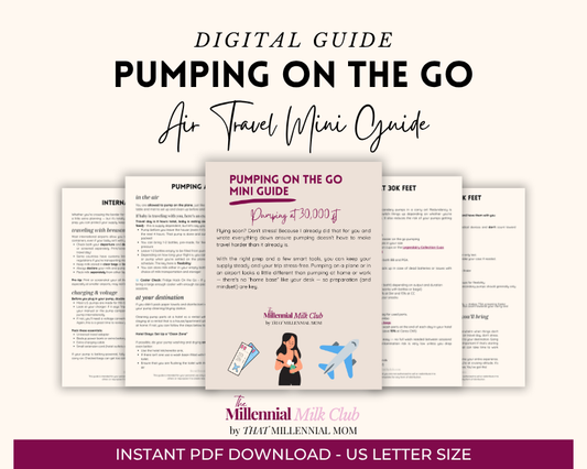 Pumping on the Go Mini Guide: Flying & International Travel