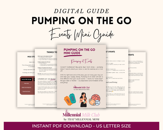 Pumping on the Go Mini Guide: Events