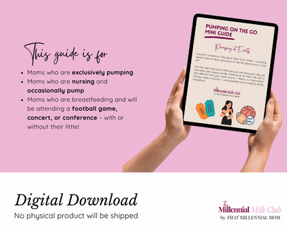 Pumping on the Go Mini Guide: Events