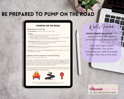 Pumping on the Go Mini Guide: Road Trips